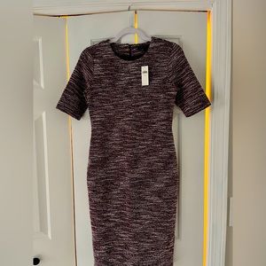 Purple and White Banana Republic, Never Worn, Business Dress